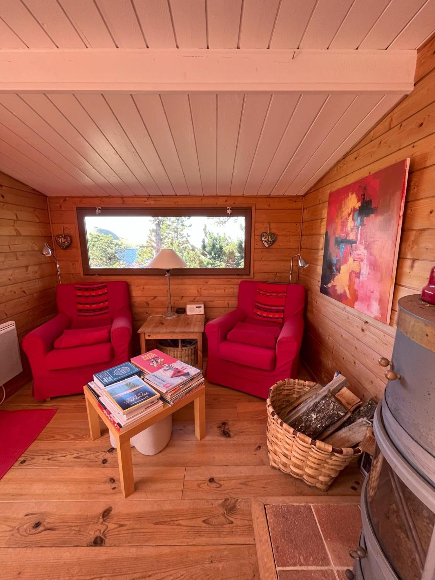Chalet Des Myrtilles - Chalet Cosy Avec Vue Arette Exteriér fotografie