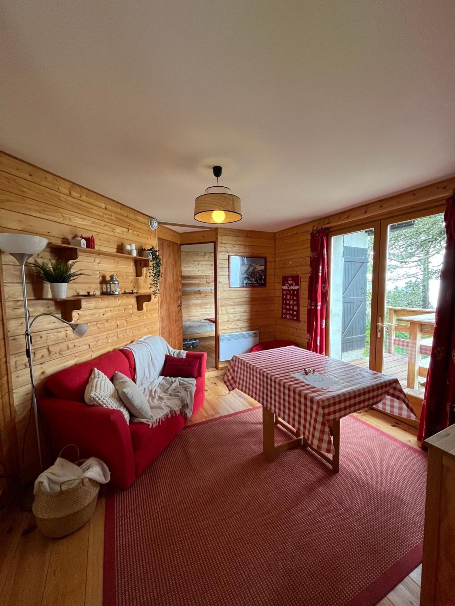 Chalet Des Myrtilles - Chalet Cosy Avec Vue Arette Exteriér fotografie